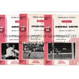 LEYTON ORIENT Complete home set of 25 home programmes for season 1970/1, 22 league, 2 X Leicester, 2