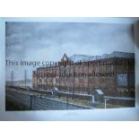 LIMITED EDITION COLOUR PRINT OF OLD TRAFFORD 1935 A rolled print, limited edition of Old Trafford