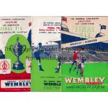 FA AMATEUR CUP FINAL PROGRAMMES A run of 29 programmes 1949 - 1974 including Replays for 1954,