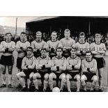 NEWPORT COUNTY Original 12" X 9" team group 12/11/1966 at Bradford P.A. Good
