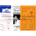 1960'S FOOTBALL PROGRAMMES Thirty two programmes including, Raith v Kilmarnock 62/3, Hibs v Hearts