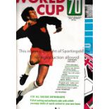1970 WORLD CUP DATAKIT Complete set of all 10 items. Stickers are results entered into item 8 and