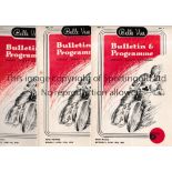 SPEEDWAY / BELLE VUE Thirteen home programmes: 7 x 1949 and 6 x 1950. Results entered. Generally