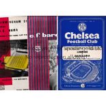 FAIRS / UEFA CUP FINALS Thirty seven programmes: 1958 at Chelsea, 1960 both legs, 1961 at