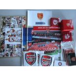 ARSENAL A miscellany of hospitality items and gifts including a Tour & Museum Certificate and letter