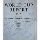 ENGLAND AUTOGRAPHS 1966 The Football Association World Cup Report hardback book and dust jacket,