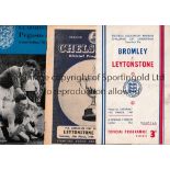 MINOR CUP SEMI-FINAL PROGRAMMES Thirty two programmes. 26 X Amateur Cup 1949 - 1974 including