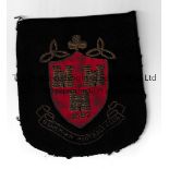 BOHEMIAN OF IRELAND EMBOSSED CLOTH BADGE Original old cloth badge undated. Generally good