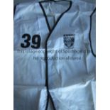 ARSENAL White Photographer jacket / bib with the Arsenal crest on the front before 2002. Good
