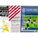 NON-LEAGUE IN THE FA CUP PROGRAMMES Twenty eight from the 1960's - 1980's with 13 X 1960's including