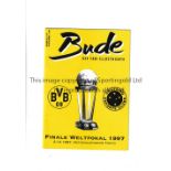 1997 WORLD CLUB CHAMPIONSHIP / BORUSSIA DORTMUND V CRUZEIRO Borussia Dortmund Fan Bude issue 16 page