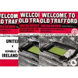 MANCHESTER UNITED HOMES 1974/5 A complete season for all 29 games played at Old Trafford. Includes