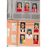FOOTBALL CIGARETTE CARDS Two complete albums of Association Footballers 1935-1936 issued by WD &