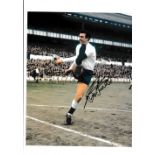 TOTTENHAM HOTSPUR AUTOGRAPHS Two signed 10" X 8" colour photos of Jimmy Greaves and Bobby Smith.