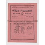 TOTTENHAM HOTSPUR Programme for the home League match v Wolverhampton 2/4/1920. Good