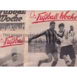 1933 GLASGOW RANGERS v SK RAPID WIEN / FRANCE v BRISTOL ROVERS Three issues of ''Die Fusball Woche''