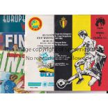ECWC FINALS Five programmes for 1980, 1983, 1985, 1991 and 1996. Good
