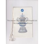 1970 FA CUP FINAL / LEEDS UNITED MENU / AUTOGRAPHS Menu for celebration dinner at The Café Royal,