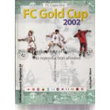 2002 GOLD CUP IN USA Programme for the Tournament played in Los Angeles and Miami 18/1 - 2/2/2002