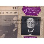SIR WINSTON CHURCHILL Six items relating to his death in 1965: The Times 25/1/1965, The Sketch 30/