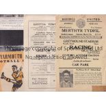 1950'S NON-LEAGUE FOOTBALL PROGRAMMES Fifty three programmes including Letchworth v Potton 51/2,