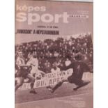 WOLVES Hungarian 'Képes Sport' (Sports Illustrated) magazine previewing the visit of Wolverhampton