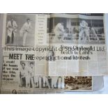 ESSEX SCRAPBOOK Large scrapbook containing postcards and newspapers cuttings from the 1950's and