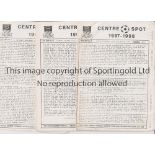 CENTRE SPOT / ESSEX SENIOR FOOTBALL LEAGUE Complete set of 35 issues for season 1997/8. Generally