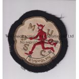 MANCHESTER UNITED Embroidered cloth badge, 120 mm, for the Manchester United Supporters Club