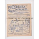 CHELSEA Programme for the home League match v Grimsby Town 4/1/1936. Generally good