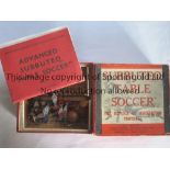 SUBBUTEO TABLE SOCCER An original boxed game from 1955 including 7 celluloid red players, 9