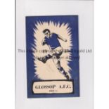 GLOSSOP A.F.C. Handbook for 1955. Good