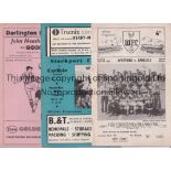 CARLISLE UNITED Sixty seven away programmes throughout the 1960's in all competitions. Generally