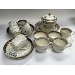 A collection of early English porcelain including