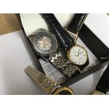 A gents Rotary automatic wristwatch plus 5 additio