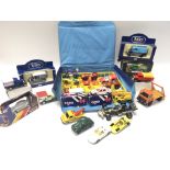 A collection of Matchbox Superfast cars in a colle
