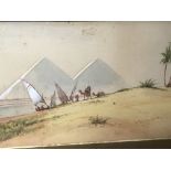 An Early 20th century watercolour study of the Egy