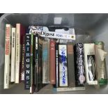 A box of gun and firearm related books. NO RESERVE