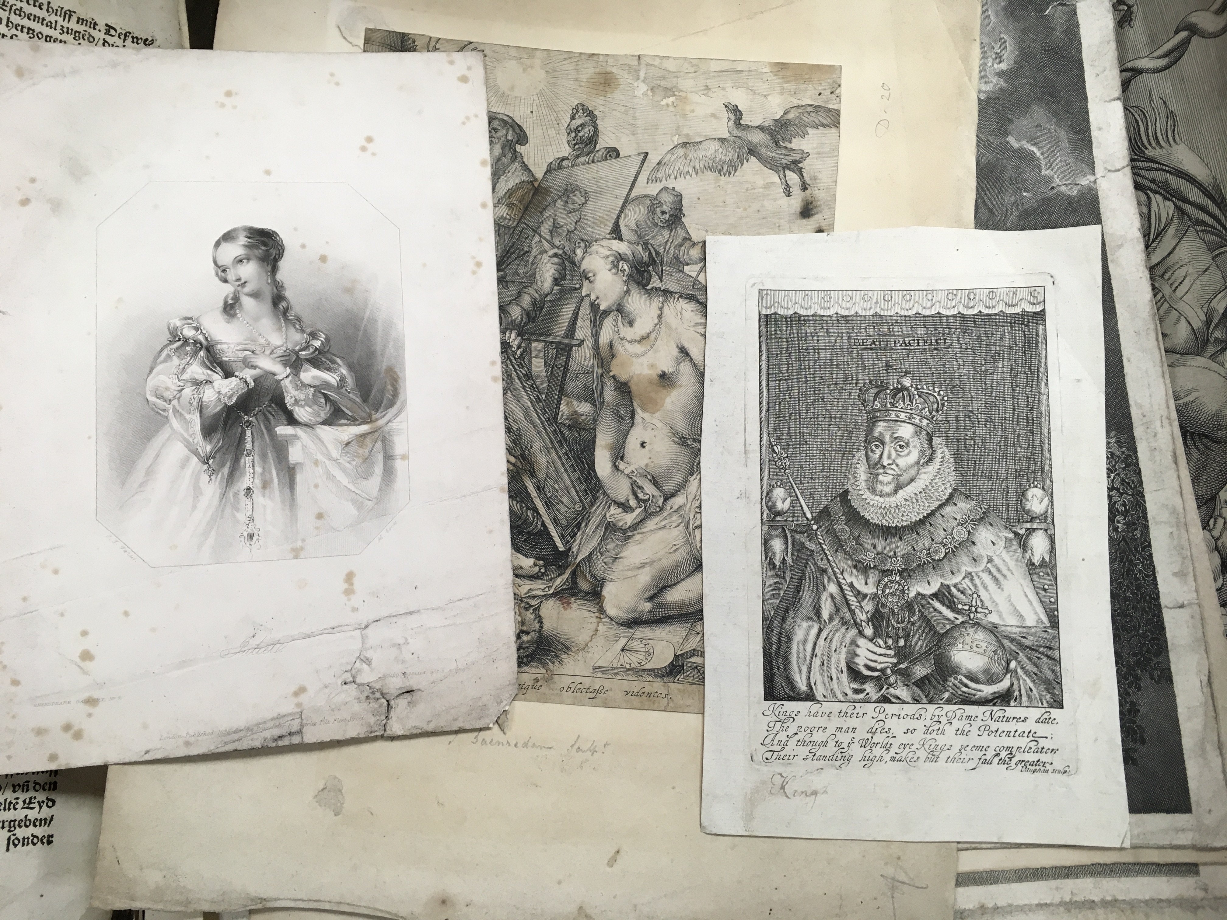 A large collection of early prints and photographs - Image 2 of 9