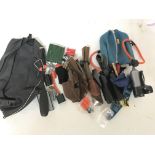 A collection of Action Man accessories including s