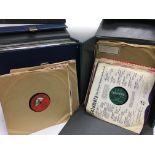 Two record boxes containing various LPs, 10inch re