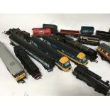 A collection of 00 gauge railway including a inter