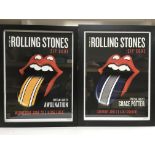 Two limited edition Rolling Stones Zip Code tour p