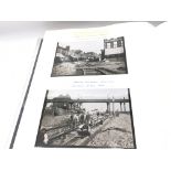 An album containing photos and historical informat
