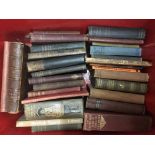 A box of 19th Century and later books. NO RESERVE.