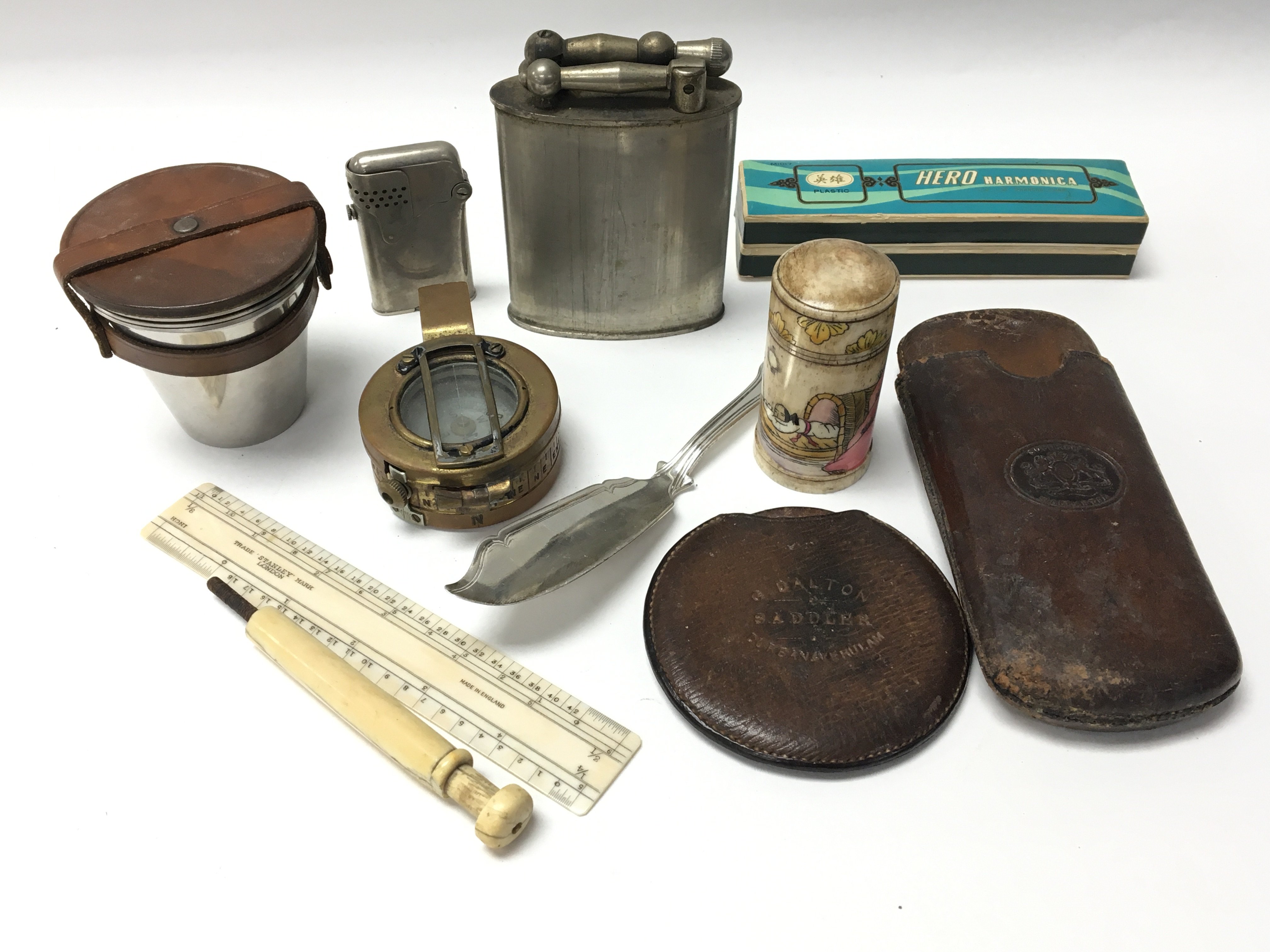 A collection of interesting items a Military Compa