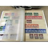 A small album of early British stamps including penny reds - NO RESERVE