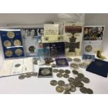 A collection of Royal Mint and other commemorative