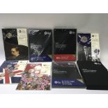 A collection of Royal Mint Definitive annual coin