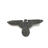 A WW2 Waffen SS Cap Eagle. Marked RZMM1/34.